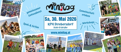 Werbung für den Minitag 2026