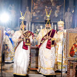 byzantinisches Pontifikalamt Stephansdom