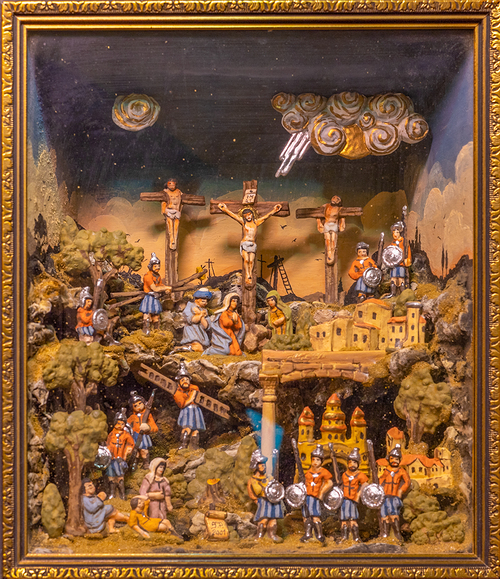 Kastenkrippe / Erzdiözese Wien/ Stephan Schönlaub, Stephan Schönlaub Die Fastenkrippe